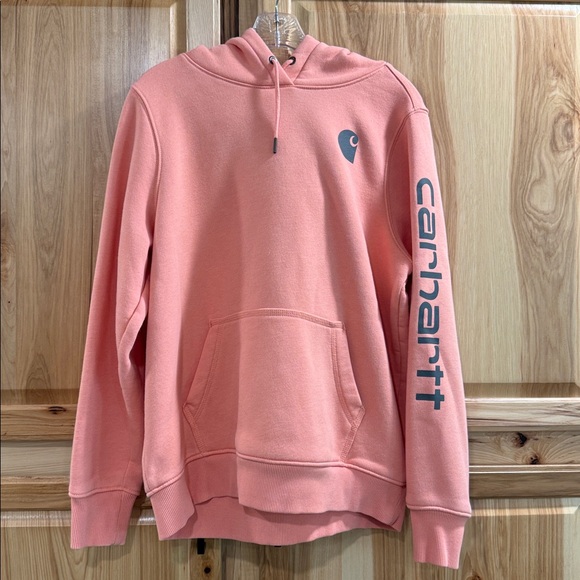 Carhartt Tops - Carhartt Coral Casual Cozy Loungewear Workwear Activewear Hoodie in Size Large
